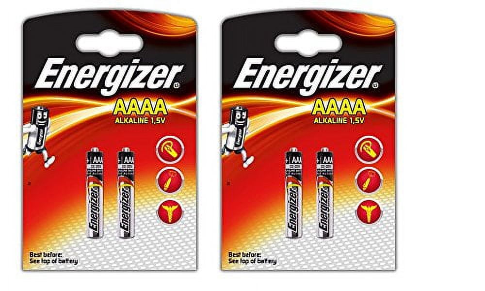 4 Energizer E96 AAAA LR61 1.5V Alkaline Battery Expire Date 12/2020