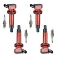 thumbnail image 1 of 4 Energy Ignition Coils and 4 Autolite Spark Plugs Compatible with Toyota Matrix Corolla 1.8L Replacement for UF247 Fits select: 2006 TOYOTA COROLLA CE/LE, 2005 TOYOTA COROLLA CE/LE/S, 1 of 5