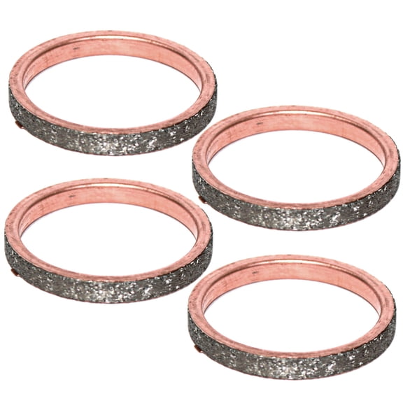 4 Exhaust Muffler Pipe Gaskets for Suzuki GSX-1300R Hayabusa 1999-2009 2011-15