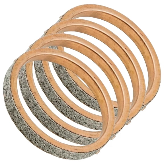 4 Exhaust Muffler Pipe Gaskets for Suzuki GSX-1300R Hayabusa 1999-2009 2011-15