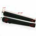 thumbnail image 1 of 4" Exhaust Pipes Slip-On Megaphone Muffler for Harley Touring Electra Road Glide FLHX 17-21, 1 of 5