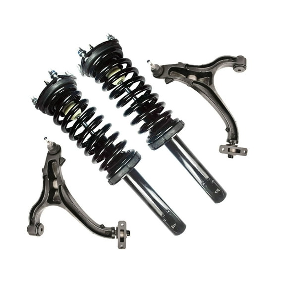 Set of 4 Front Lower Control Arm Ball Joint-Quick Complete Strut For 2005-2010 Jeep Grand Cherokee V6