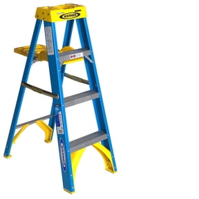 4' FG STEP W/SHELF I