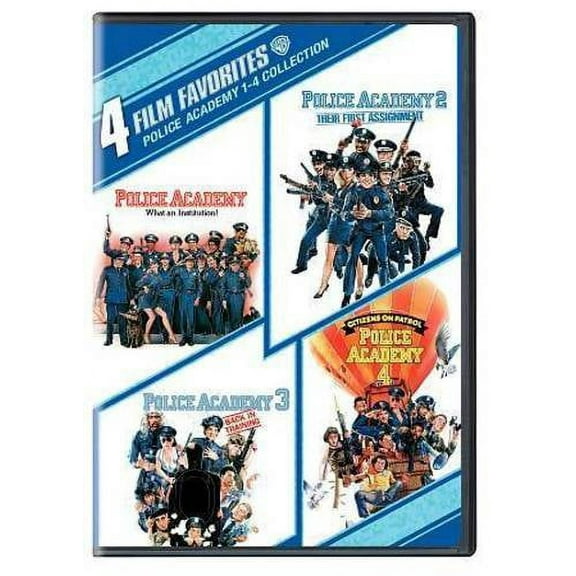 4 FILM FAVORITES: POLICE ACADEMY 1-4 [CANADIAN; FRENCH]