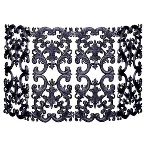 4 FOLD BRONZE CAST ALUMINUM SCREEN