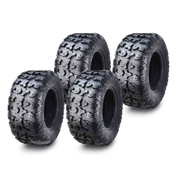 4 FREE COUNTRY Premium 8PR ATV tires 25x10-12 fit 13-19 Kubota RTV X900 X1100C X1120D