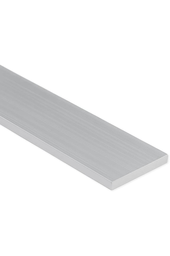 Aluminum Flat Bar Stock, T-6 Alloy Temper Metal Strips, 1 1/2" x 1/4" inch, 4 ft