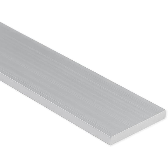Randall Manufacturing Aluminum Flat Bar Stock, T-6 Alloy Temper Metal Strips, 1 1/2" x 1/4" inch, 4 ft