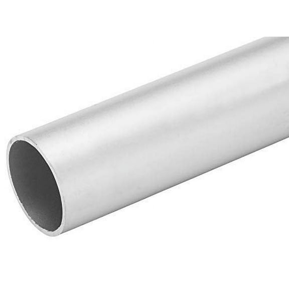 4 FT - 1/2" Diameter x .050 Wall Aluminum Tubing 6063 Alloy T-6 Temper Clear Anodized