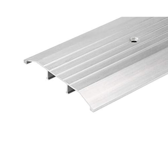 Randall Manufacturing Fluted Aluminum Door Threshold for Doorways, Door Transition Strip, 4 in W x 48-3/4 in L