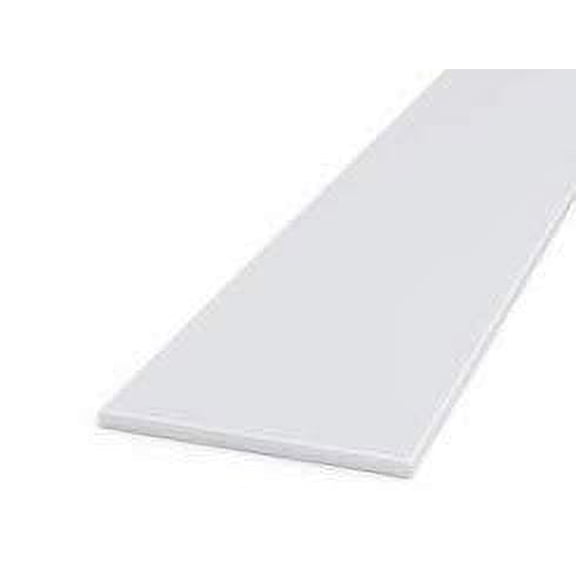 4 FT CLEAR ANODIZED 1/2" X 1/8" BAR