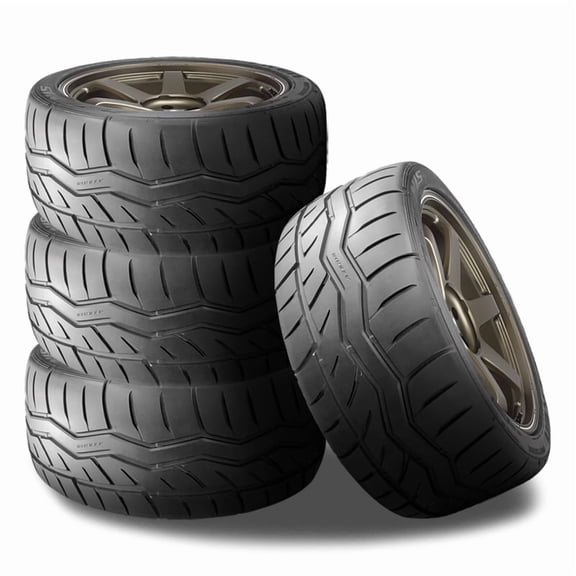 4 Falken Azenis RT-615K+ 275/40R17 98W Street Legal Competition Track Tire 200AA F28535983 / 275/40/17 / 2754017