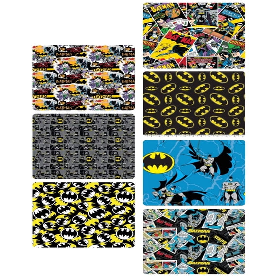 4 Fat Quarters - Assorted Batman Fat Quarter Bundle
