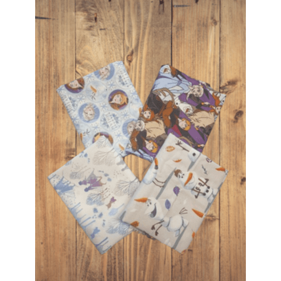 4 Fat Quarters - Assorted Frozen Fat Quarter Bundle (Single Bundle)