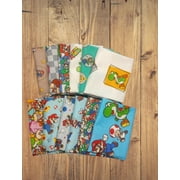 4 Fat Quarters - Assorted Mario Fat Quarter Bundle
