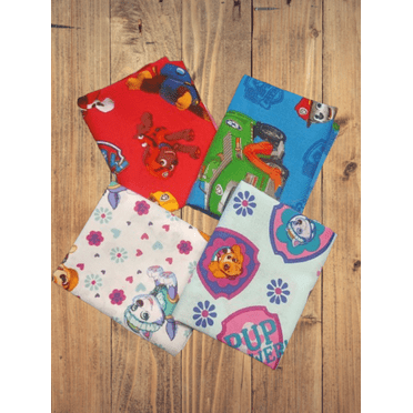 4 Fat Quarters - Assorted Paw Patrol Fat Quarter Bundle