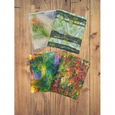 4 Fat Quarters - Assorted Scenic Forest Fat Quarter Bundle
