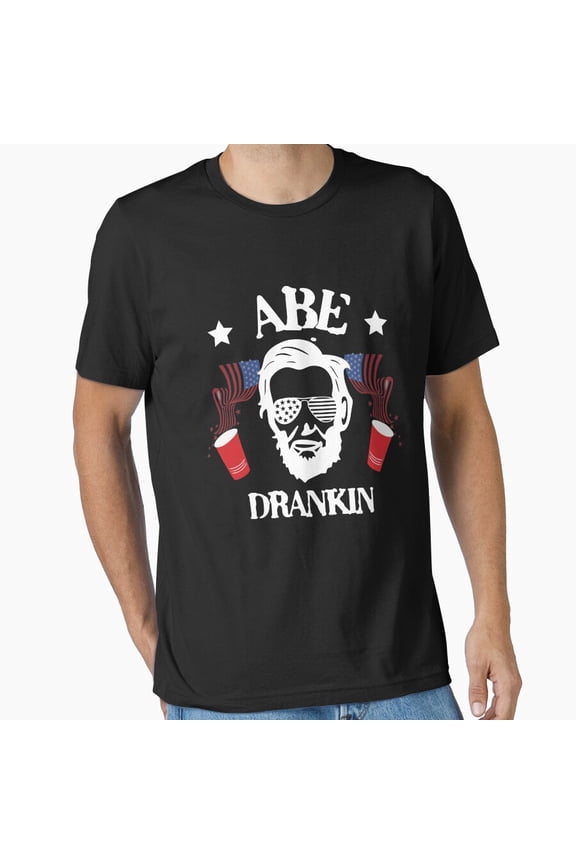 4 Fathers July 4 Abe T-Shirt, Gift For Patriotic, Independence Day Shirt, Red White Blue Shirt, Unisex S-5XL Hot Trending Shirt, Vintage Birthday Gift