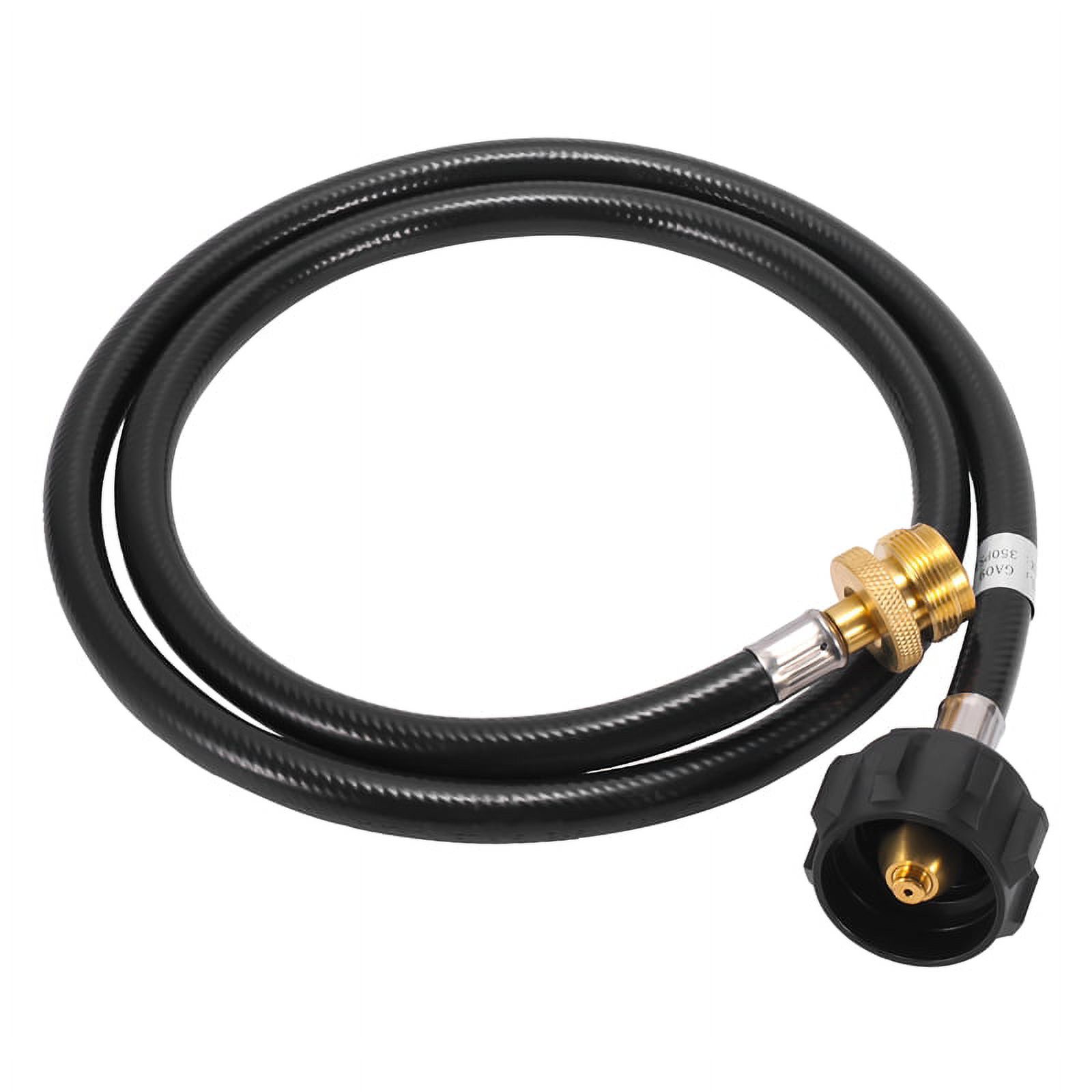 4 Feet Propane Adapter Hose 1 lb to 20 lb Converter Replacement for