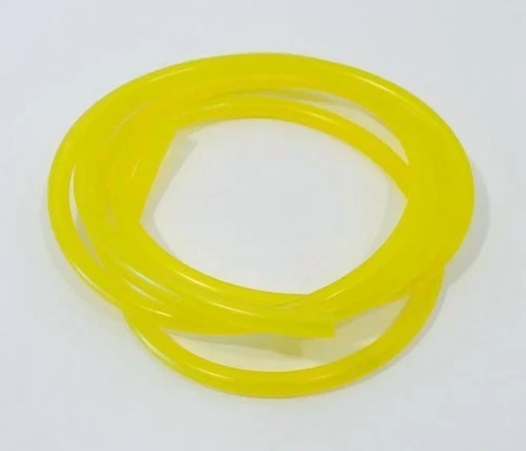 4 Feet Tygon Clear Yellow Gas Fuel Line Id 1/4