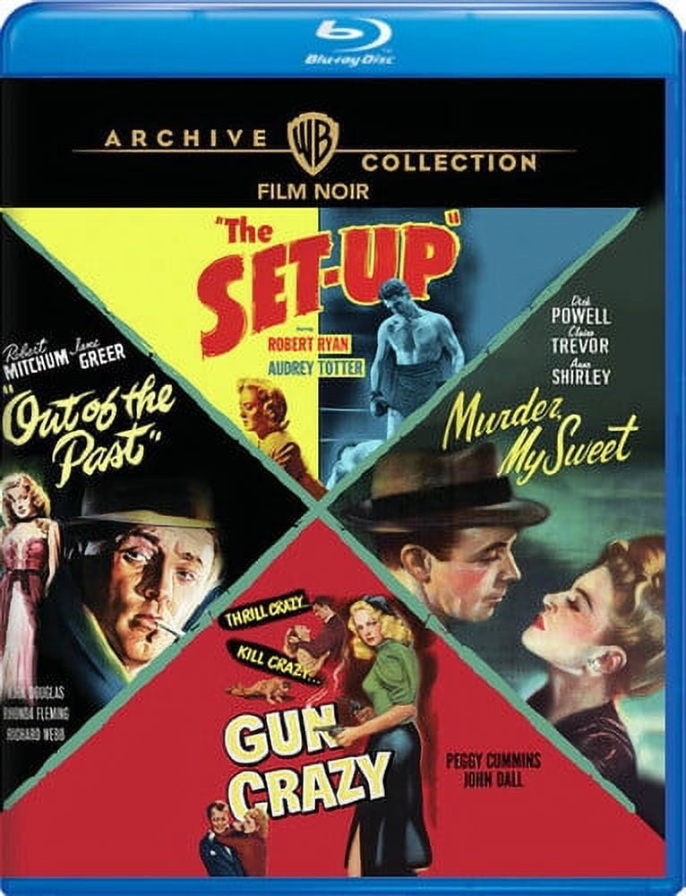 4-Film Collection: Film Noir (Blu-ray), Warner Archives, Mystery & Suspense