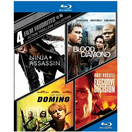 Action Thrillers: 4 Film Favorites [4 Discs] [Blu-ray]