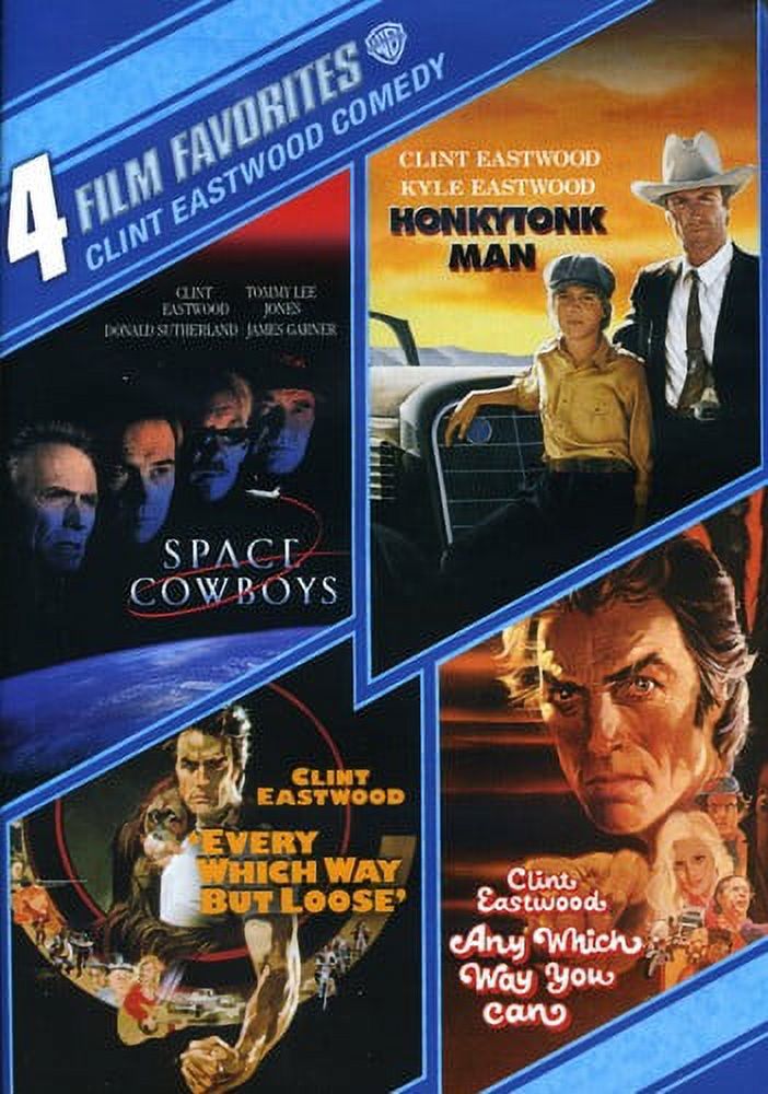 4 Film Favorites: Clint Eastwood Collection (DVD), Warner Home Video, Comedy - image 1 of 2