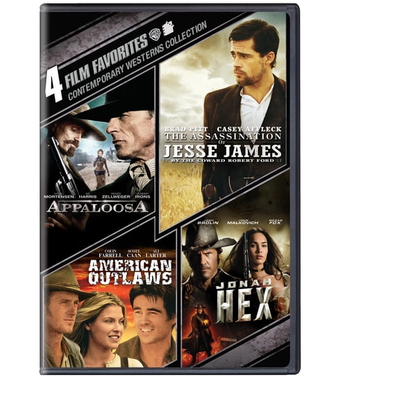 4 Film Favorites: Contemporary Westerns (DVD, 2013, 4-Disc Set) NEW