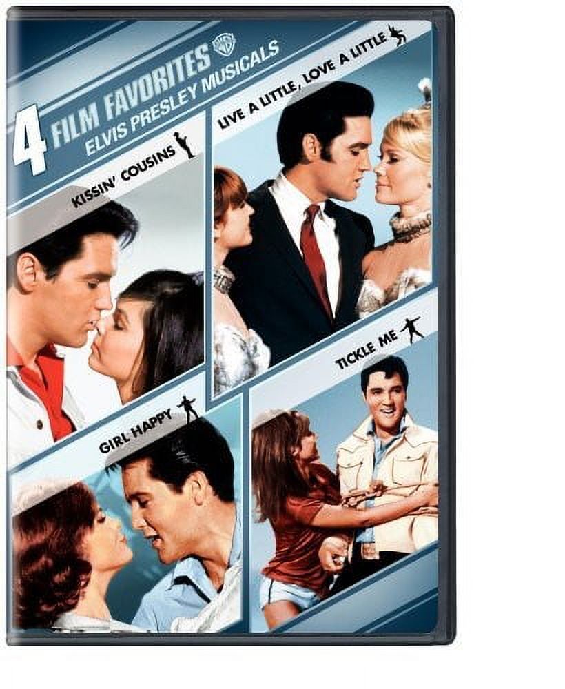 4 Film Favorites: Elvis Presley Musicals (DVD), Warner Home Video, Music & Performance - image 1 of 5