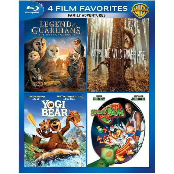 4 Film Favorites: Family Adventures (Blu-ray), Warner Home Video, Kids & Family