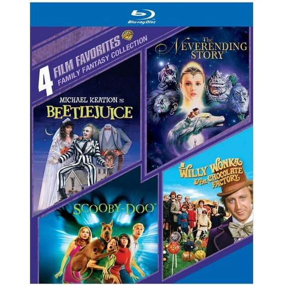 4 Film Favorites: Family Fantasy Collection (Blu-ray), New Line Home Video, Kids & Family