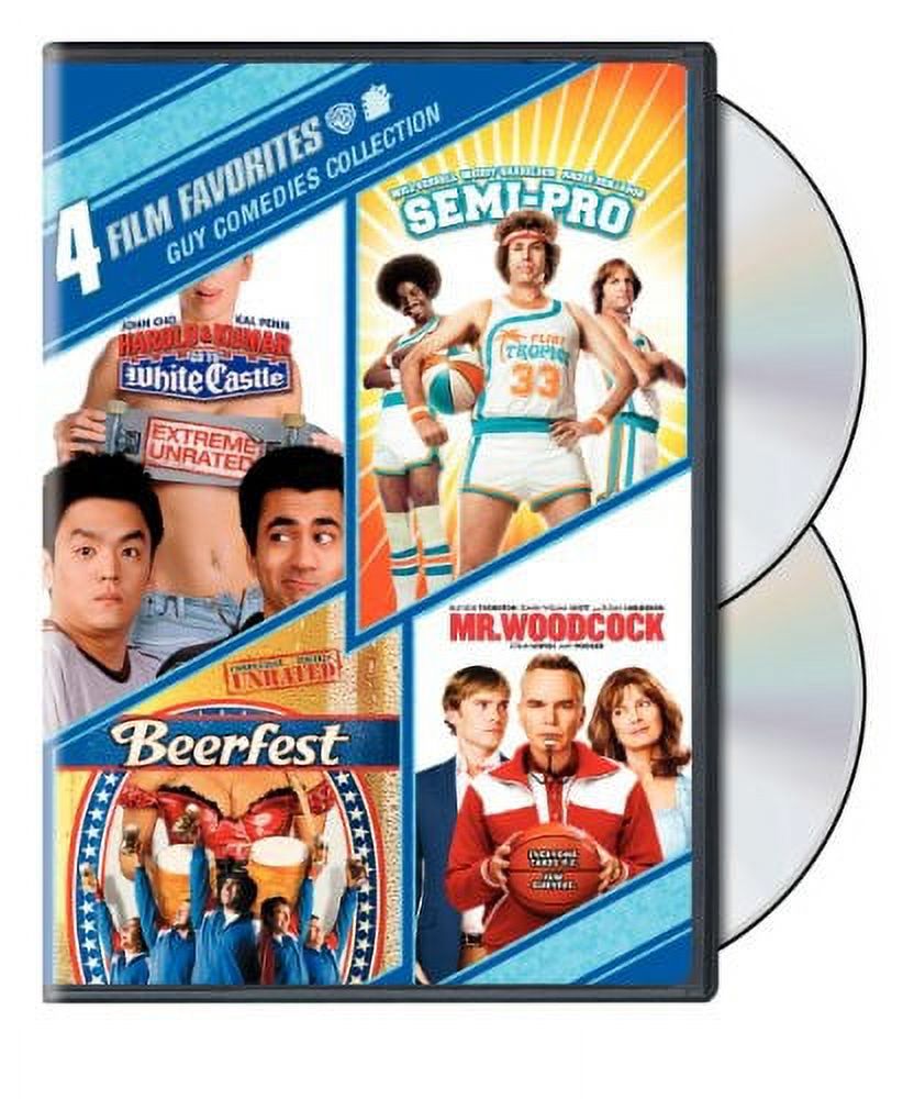 4 Film Favorites: Guy Comedies (DVD), Warner Home Video, Comedy - image 1 of 1