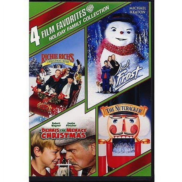 Pre-Owned 4 Film Favorites: Holiday Family: Richie Rich's Christmas Wish / Jack Frost A Dennis The Menace Nutcracker