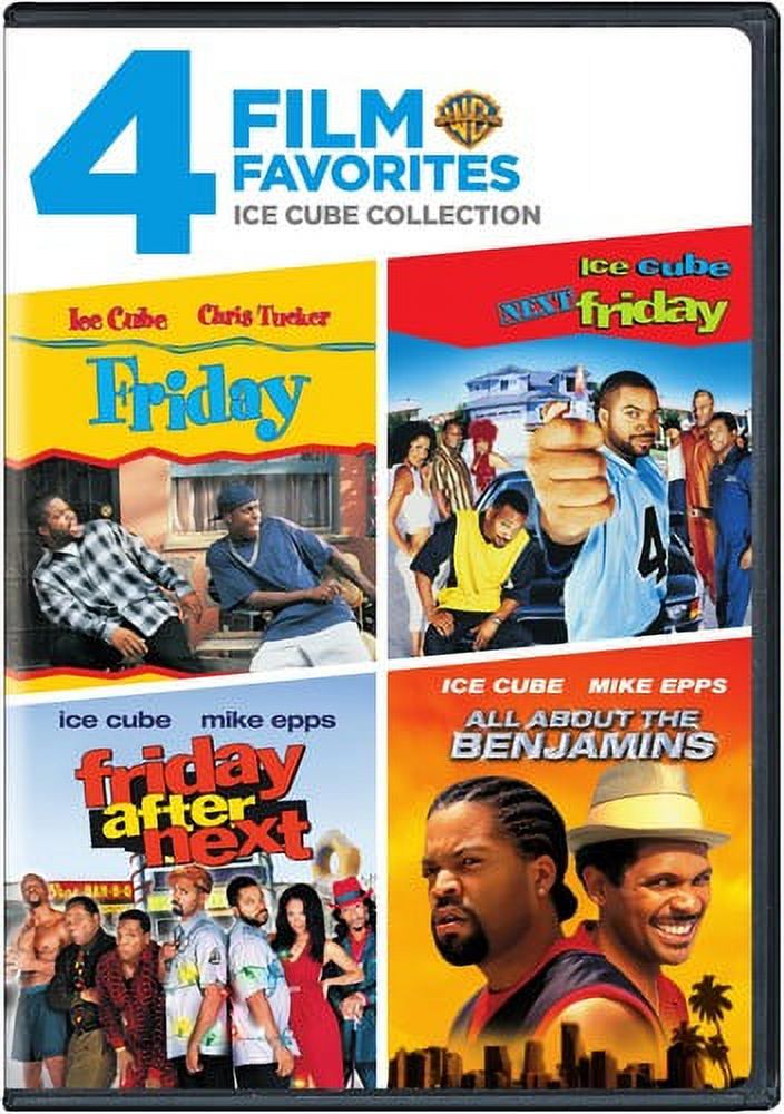 4 Film Favorites: Ice Cube Collection (DVD), New Line Home Video, Comedy - image 1 of 5