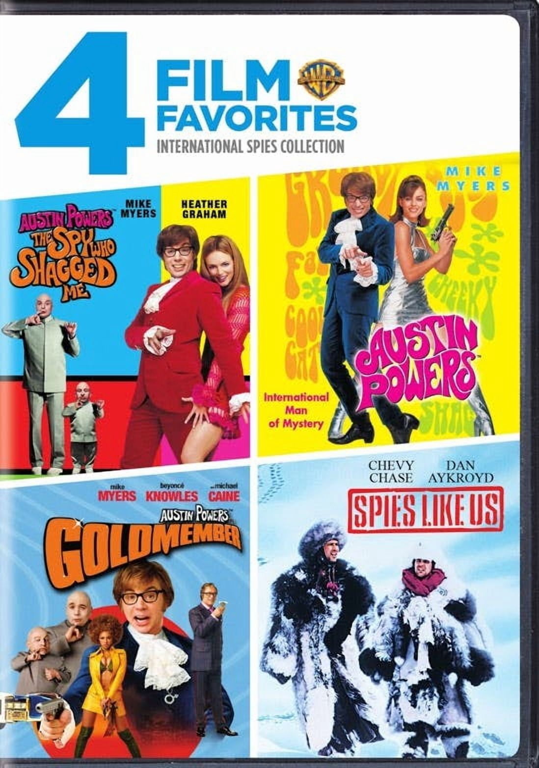 New Line Home Video: 4 Film Favorites - Comedy Spies Collection