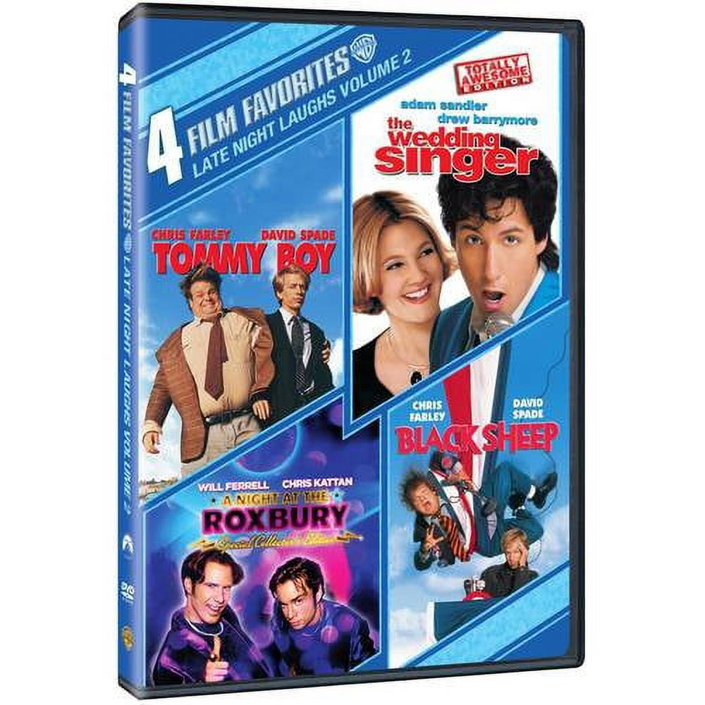 4 Film Favorites Late Night Laughs Volume 2 Tommy Boy The