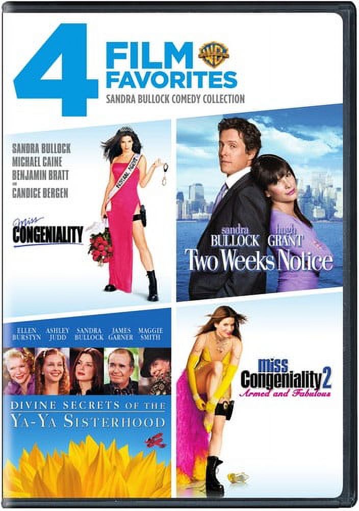 4 Film Favorites: Sandra Bullock Comedy Collection (DVD), Warner Home Video, Comedy - image 1 of 2
