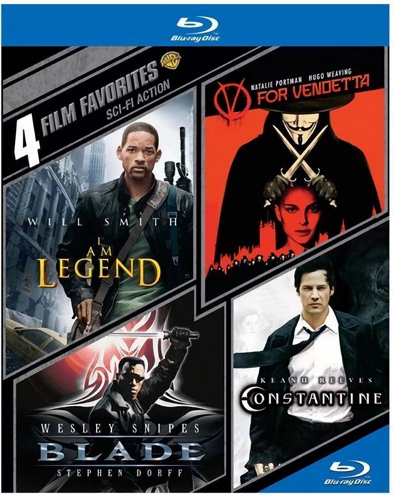 4 Film Favorites: Sci-Fi Action (Blu-ray), Sci-Fi, Warner Bros.