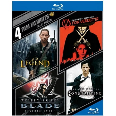 Sci-Fi Action: 4 Film Favorites [4 Discs] [Blu-ray]