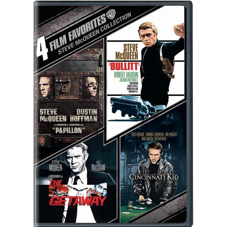 4 Film Favorites: Steve McQueen Collection DVD Set, 2 DVDs, Color