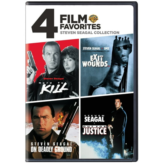 4 Film Favorites: Steven Seagal Action (DVD), Action, Warner Bros.