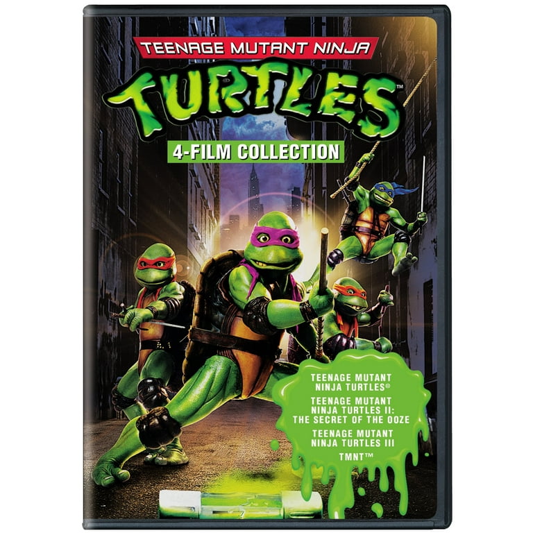Walmart Exclusive: TMNT Movies Collection - 4 Film Favorites