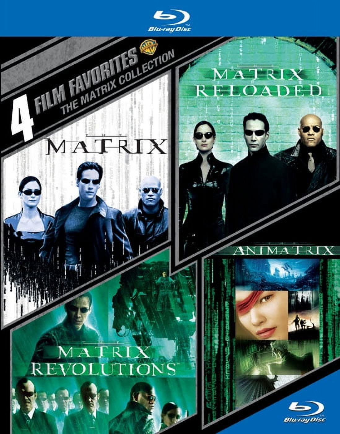 The Matrix Collection Box Set Blu ray Walmart