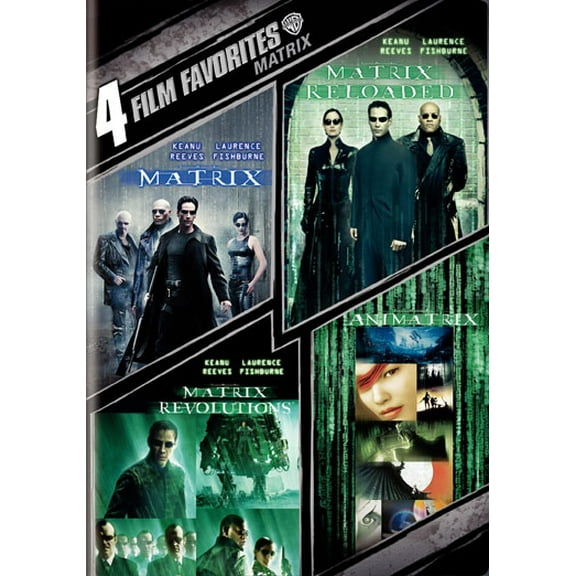Pre-Owned 4 Film Favorites: The Matrix Collection (Dvd) (Good)