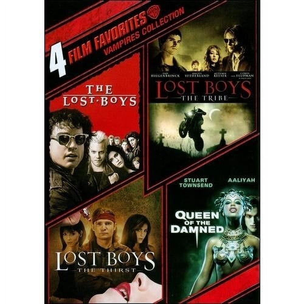 4 Film Favorites: Vampires - The Lost Boys / Lost Boys: The Tribe / Lost Boys: The Thirst / Queen Of The Damned (Widescreen)