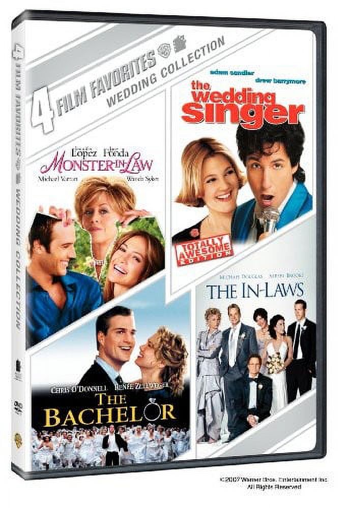 4 Film Favorites: Wedding Collection (DVD), Warner Home Video, Comedy - image 1 of 2