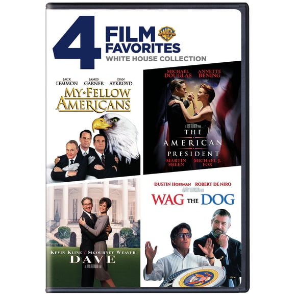 4 Film Favorites: White House Collection (My Fellow Americans / American President / Dave / Wag The Dog) (DVD), Comedy, Warner Bros.