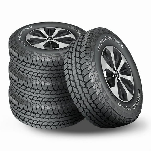 4 Firestone Destination AT/2 275/55R20 111S All Terrain 3PMSF 55K Mileage FS014774 / 275/55/20 / 2755520