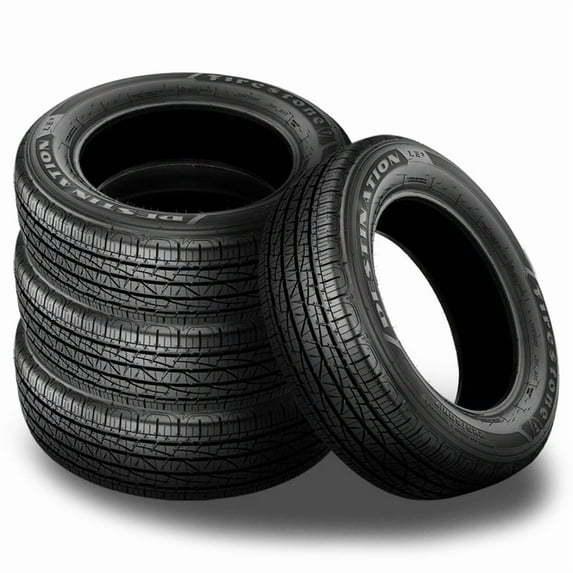 4 Firestone Destination LE 2 225/65R17 102H All Season Truck SUV 60K Mi Warranty FS006578 / 225/65/17 / 2256517