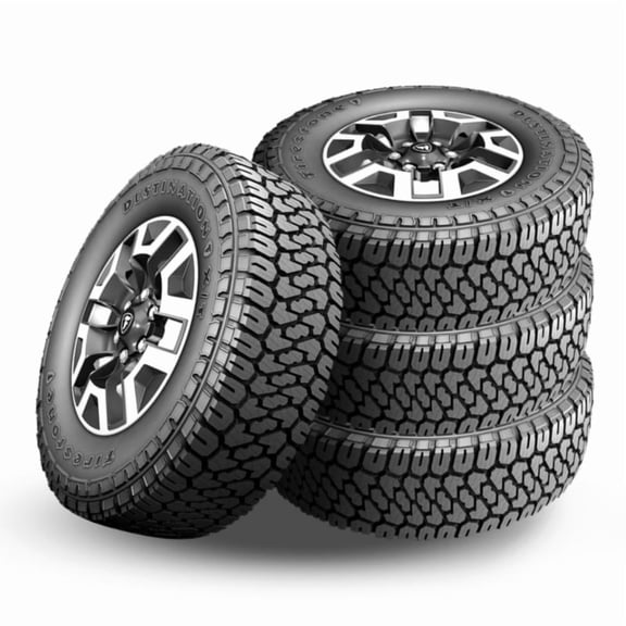 4 Firestone Destination X/T 275/55R20 120/117R Load E 10 PLY Off-Road 50K MILE FS008380 / 275/55/20 / 2755520